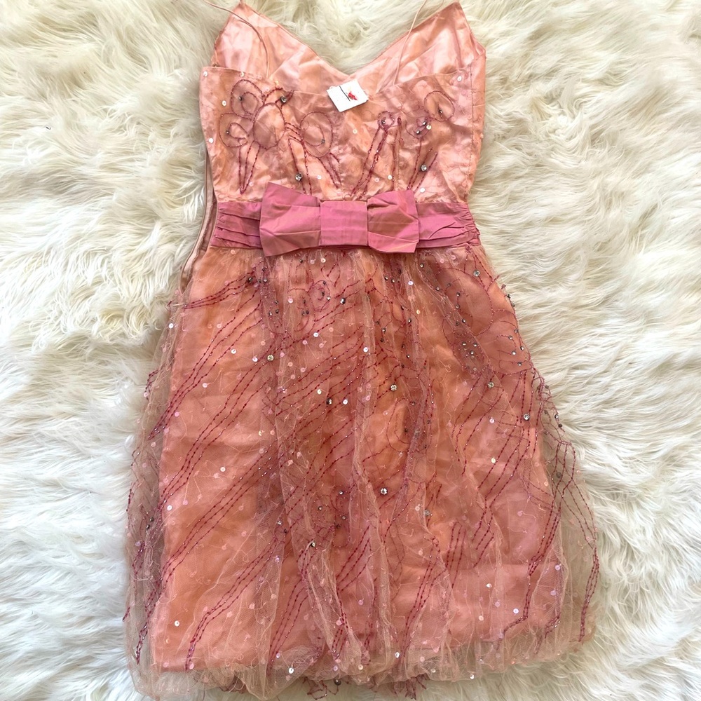 Pink dress